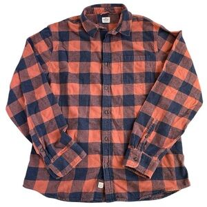 Men's Marine Layer Plaid Button-Down Shirt XL